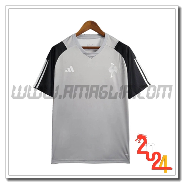 T Shirt Allenamento Atletico Mineiro Grigio/Nero 2024 2025 -02