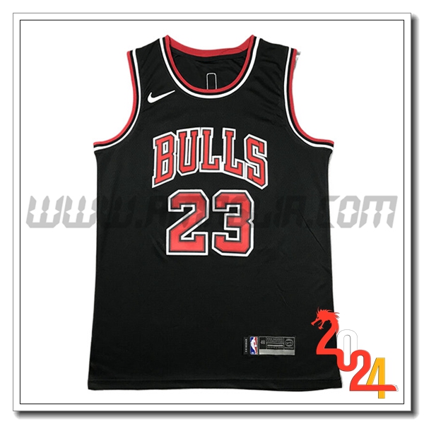 Maglia Chicago Bulls (JORDAN #23) 2024/25 Nero/Rosso -03