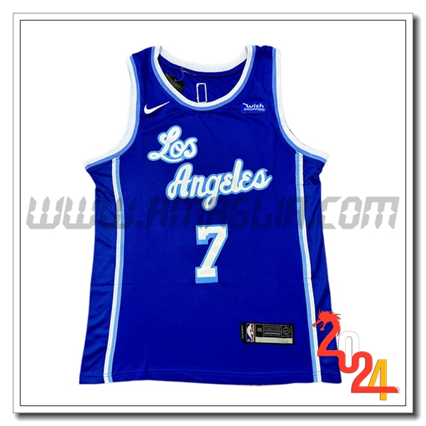 Maglia Los Angeles Lakers (ANTHONY #7) 2024/25 Blu/Bianco