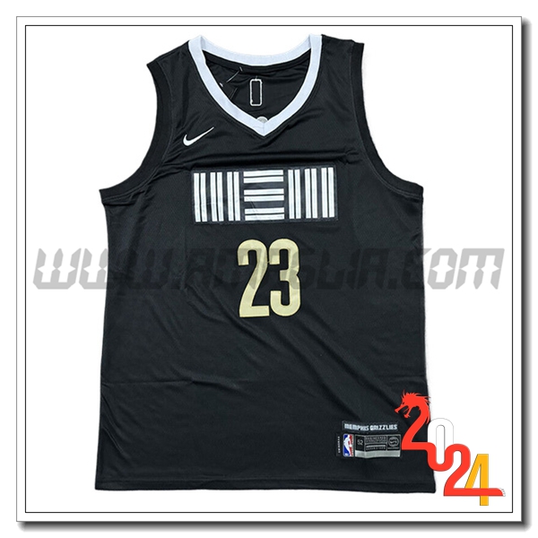 Maglia Memphis Grizzlies (Rosa #23) 2024/25 Blu/Bianco