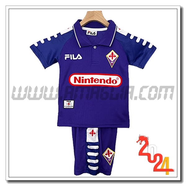 Maglia Retro ACF Fiorentina Bambino Prima 1998/1999