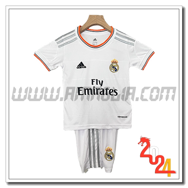 Maglia Retro Real Madrid Bambino Prima 2013/2014