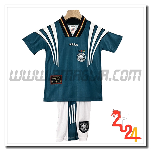 Maglia Retro Germania Bambino Seconda 1996