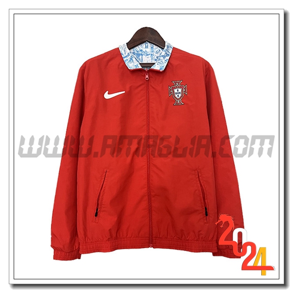 Giacca A Vento Portogallo Rosso 2024 2025