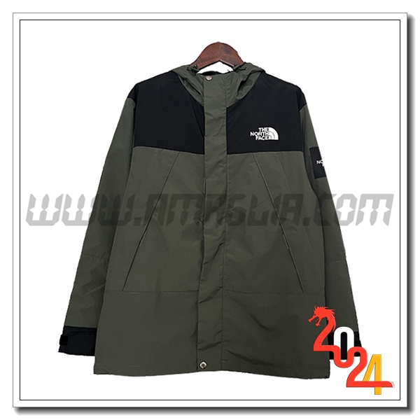 Giacca A Vento The North Face Verde/Nero 2024 2025