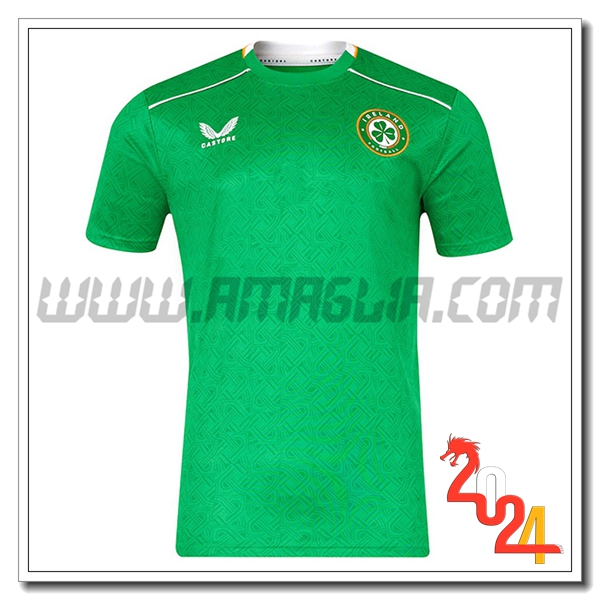 Maglia Squadra Irlanda Prima Verde 2024 2025