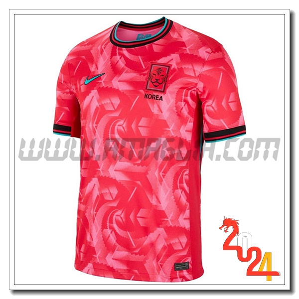 Maglia Squadra Corea del Sud Prima Rosso 2024 2025