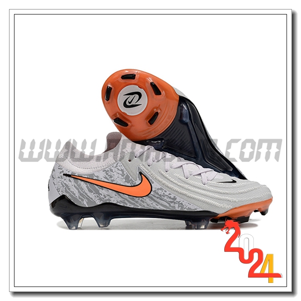 Nike Scarpe Da Calcio Phantom Luna Elite NU FG Bianco/Arancia/Grigio