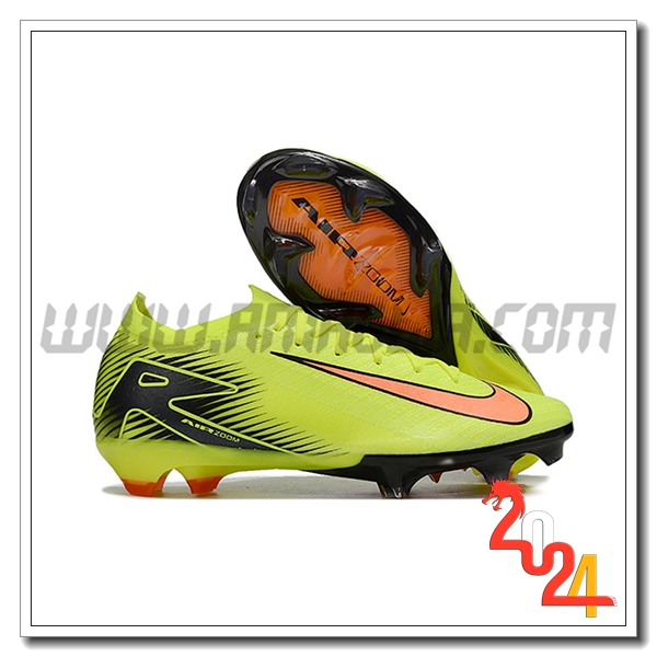 Nike Scarpe Da Calcio AIR Zoom Mercurial Vapor 16 Elite XXV FG Giallo/Nero/Arancia