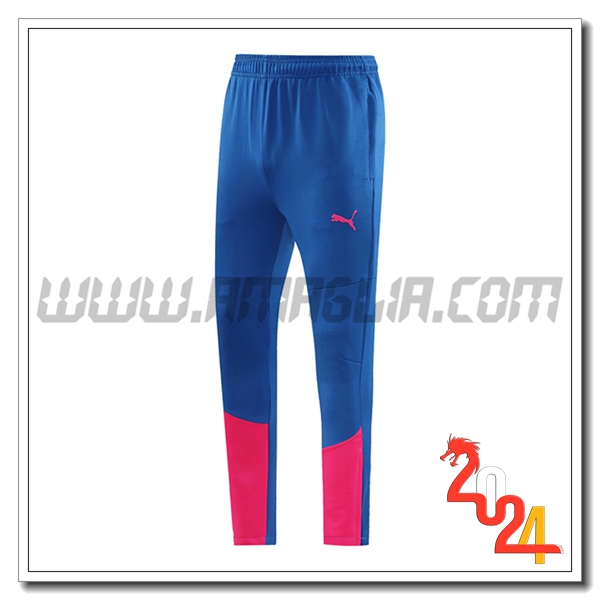 Pantaloni Da Allenamento AC Milan Blu/Rosa 2024 2025