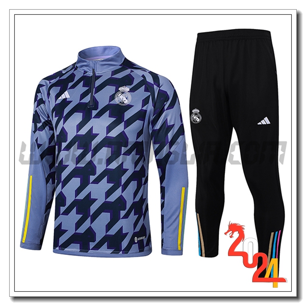 Tuta Allenamento Real Madrid Viola/Nero 2024 2025