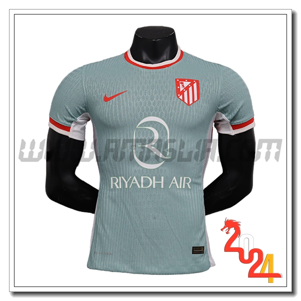 Atletico Madrid Seconda Maglia Calcio 2024 2025 Grigio