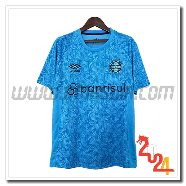Maglia Calcio Portiere Gremio 2024 2025 Blu