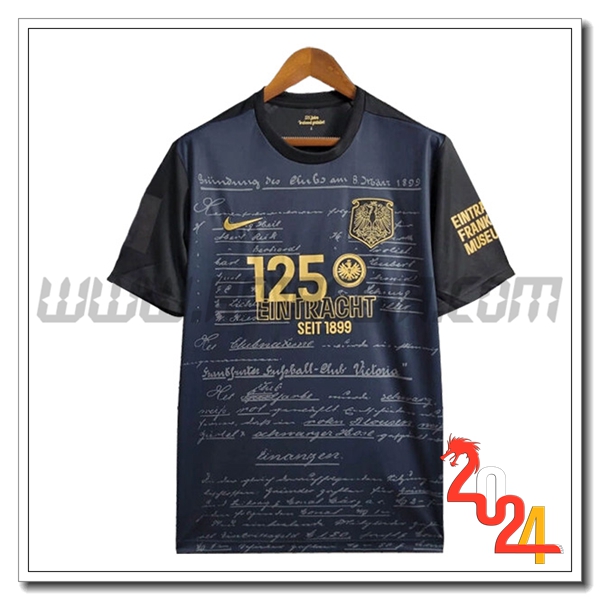 Maglia Calcio Eintracht Frankfurt 125° anniversario Nero