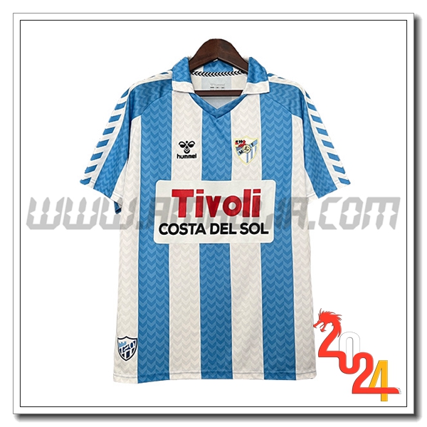 Maglia Calcio Malaga 120° anniversario Blu Bianco