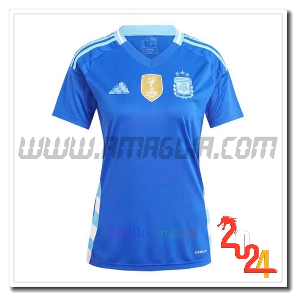Seconda Maglia Calcio Argentina Donne 2024 2025 Blu