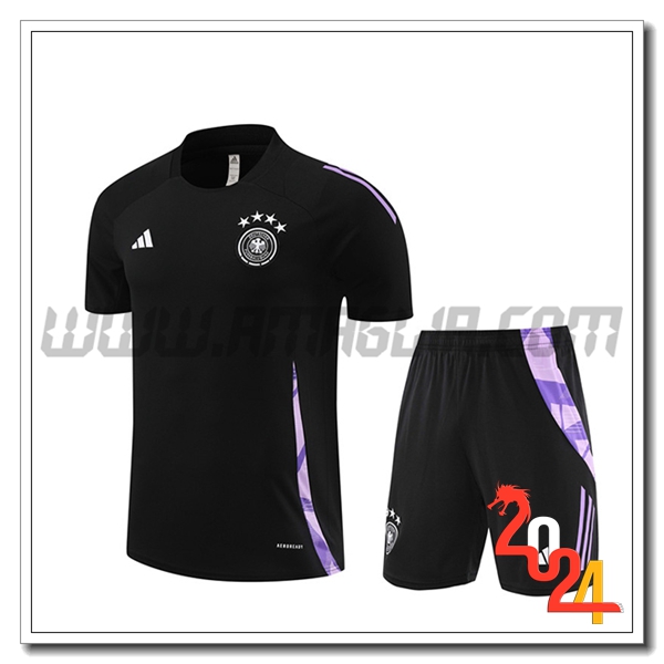 Kit Maglia Allenamento Germania Nero/viola 2024 2025