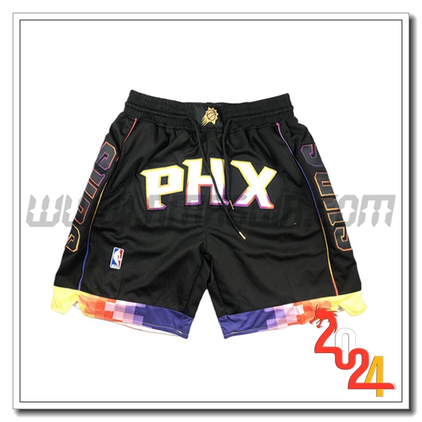 Pantaloncini NBA Phoenix Suns 2024/25 Nero