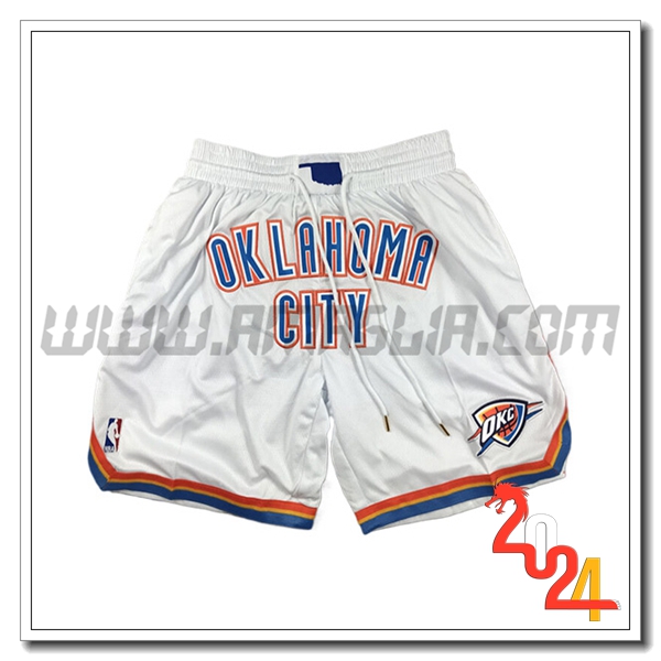 Pantaloncini NBA Minnesota Timberwolves 2024/25 Bianco