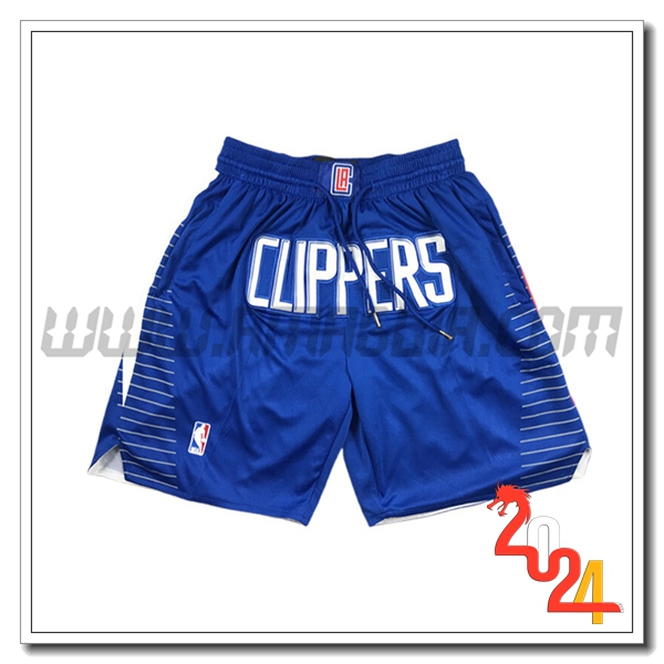 Pantaloncini NBA Los Angeles Clippers 2024/25 Blu