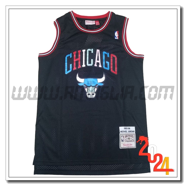 Maglia Chicago Bulls (JORDAN #23) 2024/25 Nero