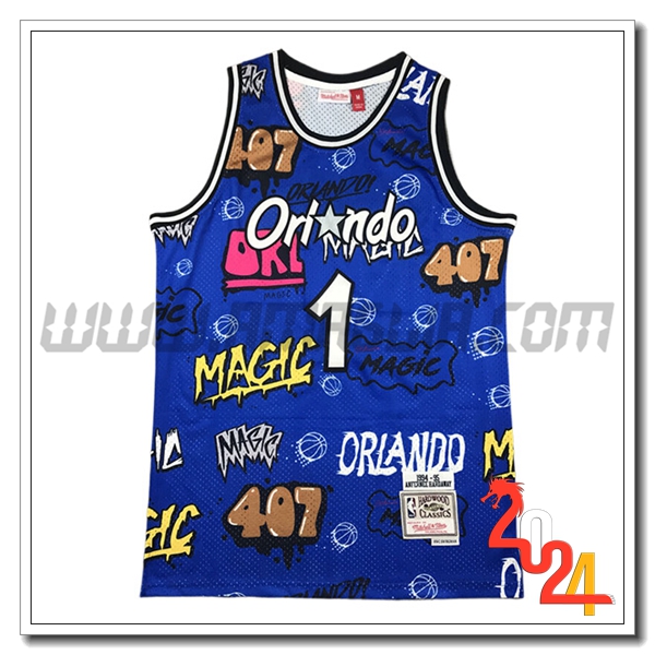 Maglia Orlando Magic (HARDAWAY #1) 2024/25 Blu