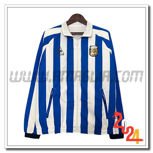 Giacca A Vento Argentina Bianco/Blu 2024 2025