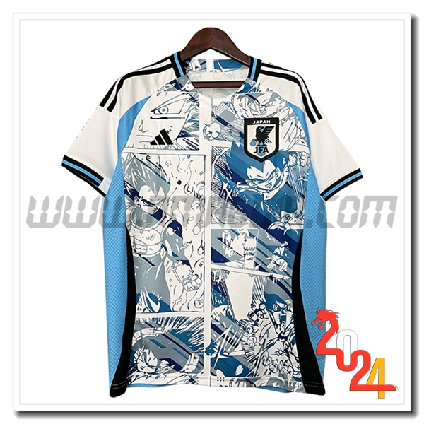 Maglia Squadra Giappone Special Edition Dragon Ball 2024 2025 Bianco