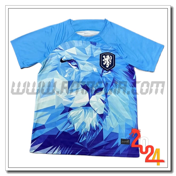 Maglia Squadra Paesi Bassi Special Version 2024 2025 Blu