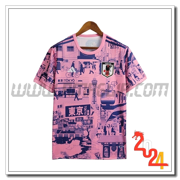 Maglia Squadra Giappone Edizione speciale 2024 2025 Rosa