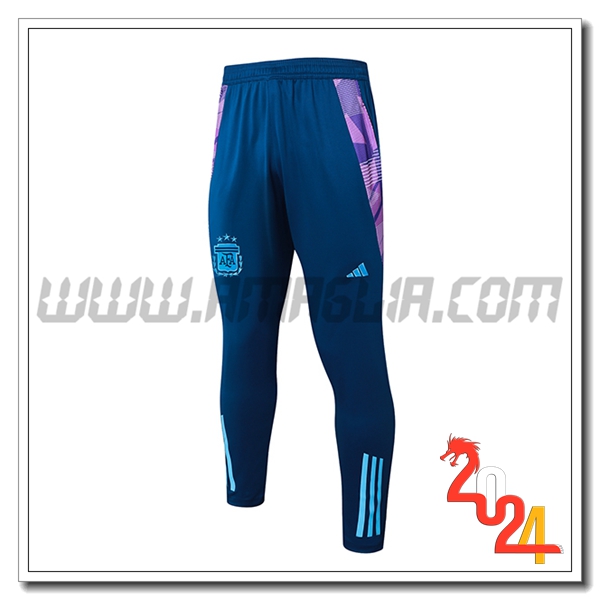 Pantaloni Allenamento Argentina Blu/viola 2024 2025