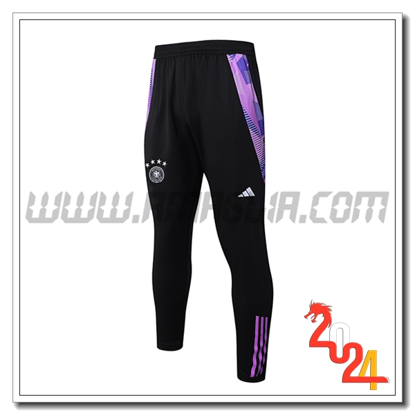 Pantaloni Allenamento Germania viola/Nero 2024 2025 -02