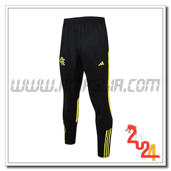 Pantaloni Allenamento Flamengo Giallo/Nero 2024 2025