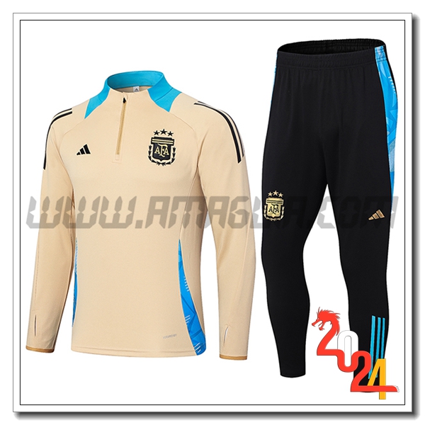 Tuta Allenamento Argentina Giallo/Blu 2024 2025