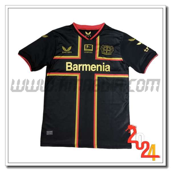 Maglia Calcio Leverkusen Edizione speciale 2024 2025 Nero