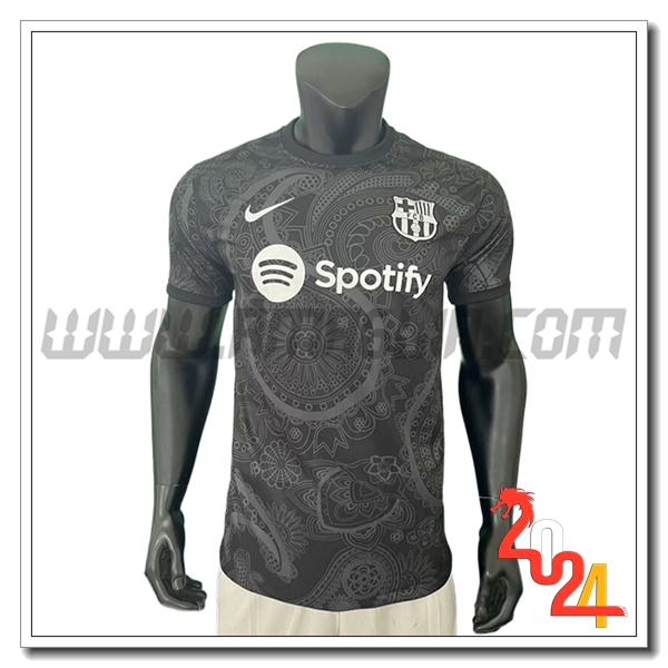 Maglia Calcio FC Barcelone Edizione speciale 2024 2025 Nero