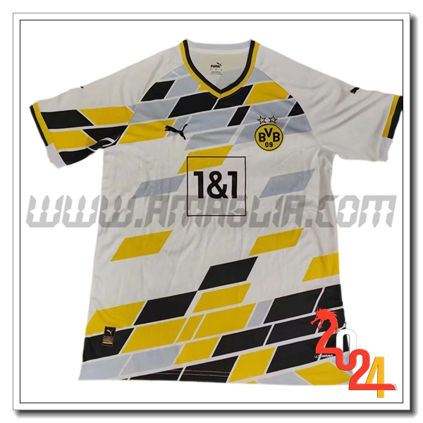Dortmund BVB Seconda Maglia Calcio 2024 2025