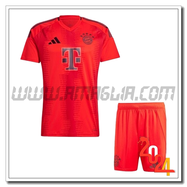 Nuovo Kit Maglia Bayern Monaco Bambino Prima 2024 2025