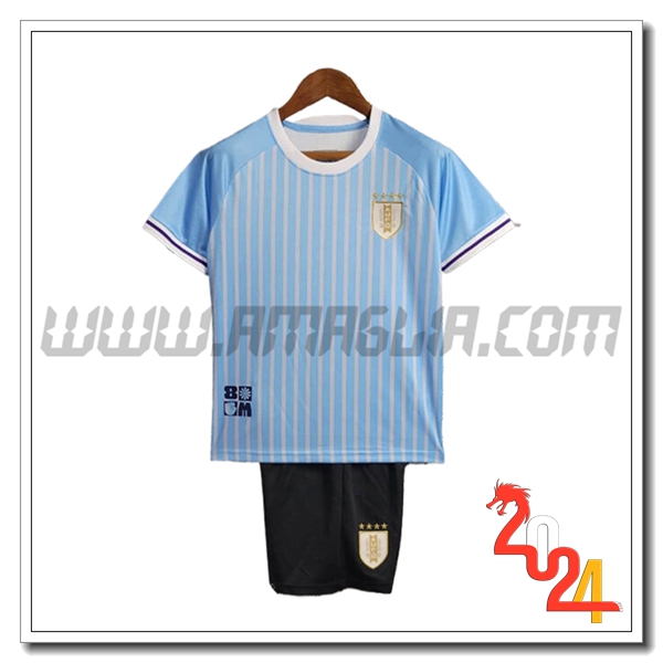 Kit Maglia Uruguay Bambino Prima 2024 2025