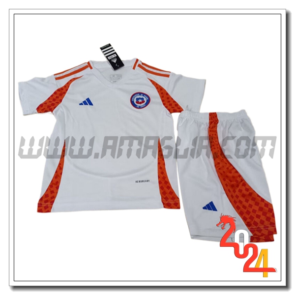 Kit Maglia Chile Bambino Seconda 2024 2025