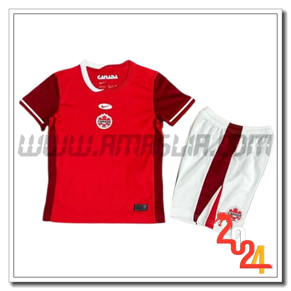 Kit Maglia Canada Bambino Prima 2024 2025