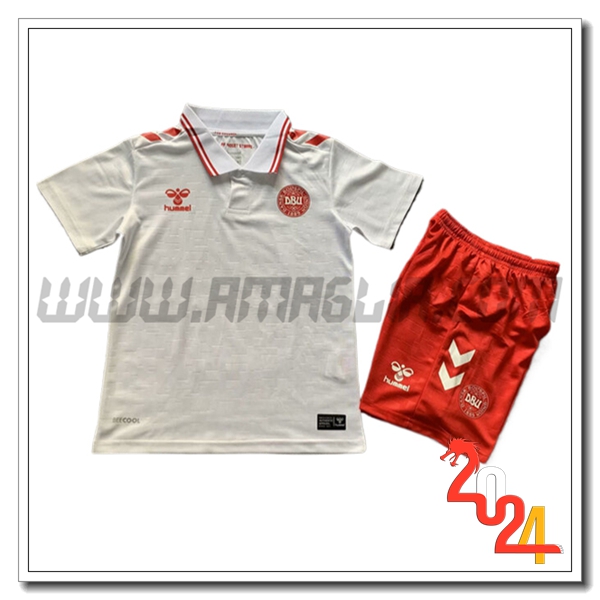 Kit Maglia Danimarca Bambino Seconda 2024 2025