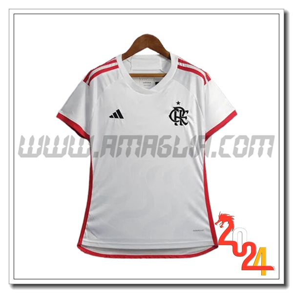 Maglia Calcio Flamengo Donne Seconda 2024 2025