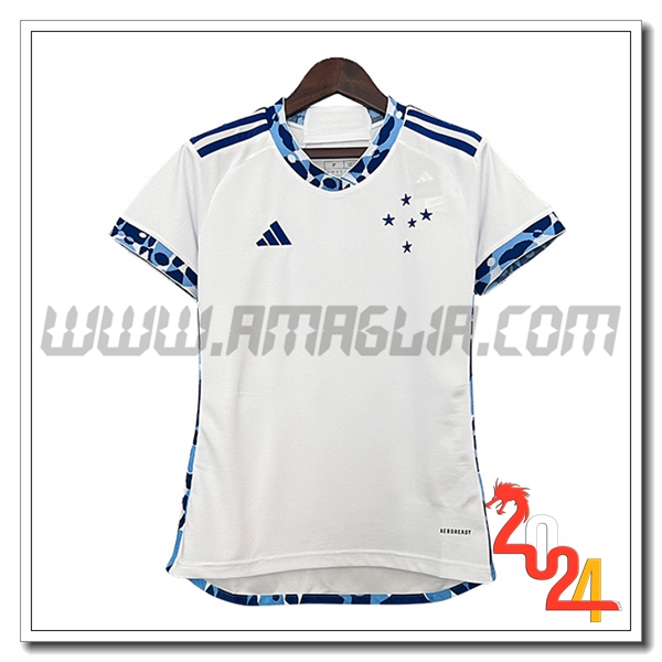 Maglia Calcio Cruzeiro Donne Seconda 2024 2025