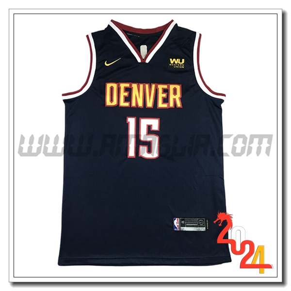 Maglia Denver Nuggets (JOKIĆ #15) 2024/25 Blu Scuro