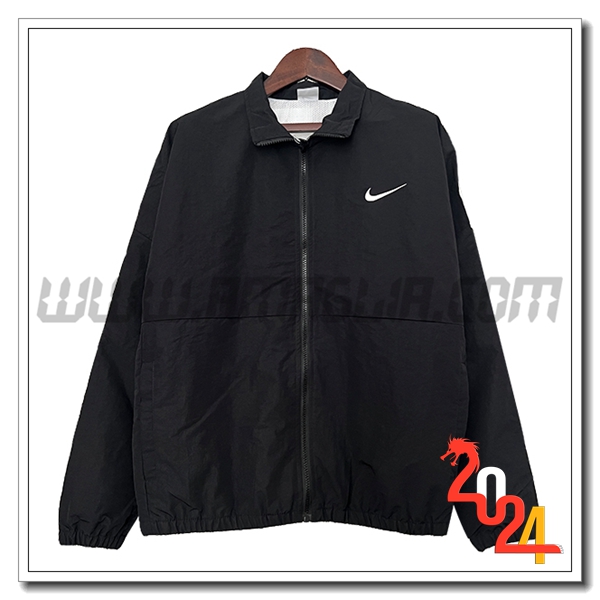 Giacca A Vento Nike Nero/Bianco 2024 2025 -02