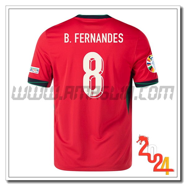 Seconda Maglia Squadra Portogallo R. LEAO #17 2024 2025