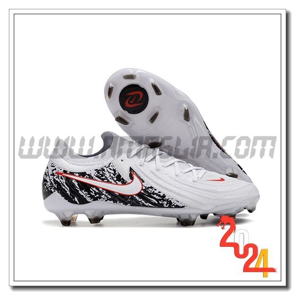 Nike Scarpe Da Calcio Phantom Luna Elite NU FG Bianco/Nero/Rosso