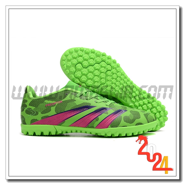 Adidas Scarpe Da Calcio Predator Club TF Verde/Grigio/viola