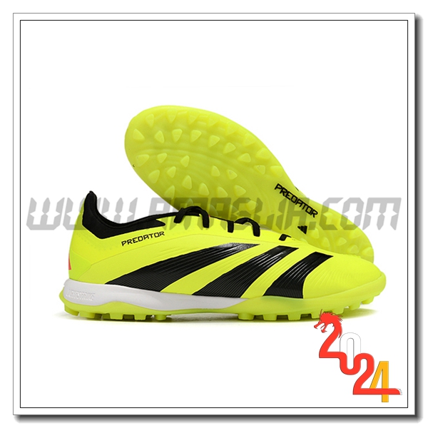 Adidas Scarpe Da Calcio PREDATOR 24 ELITE TF BOOTS Nero/Giallo